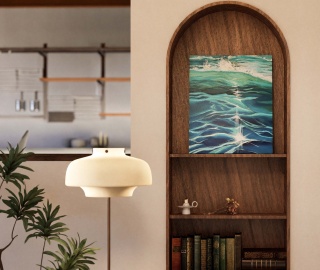 Obraz „Morze w spojrzeniu” w drewnianej ramie