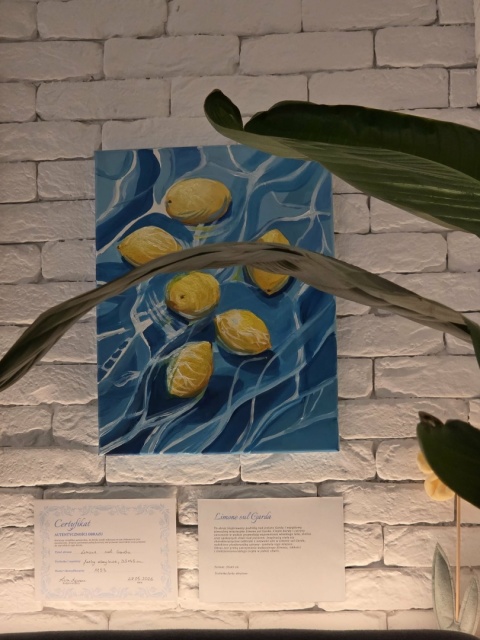 obraz cytryny, lato